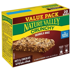 Nature Valley Granola Bar Oats & Chocolate 21G X20