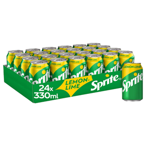 Sprite Soft Drink Can 330Ml X24