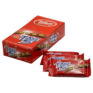 Tiffany Take 5 Wafer Chocolate 3 Fingers 21.5G X24