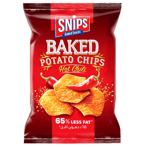 Snips Baked Potato Chips Hot Chilli 30G