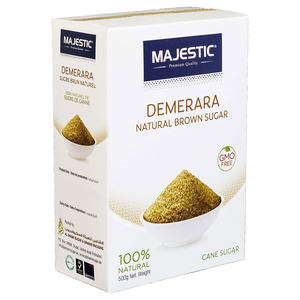 Majestic Demerara Natural Brown Sugar 500G