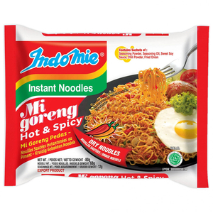 Indomie Fried Noodles Hot & Spicy 80G