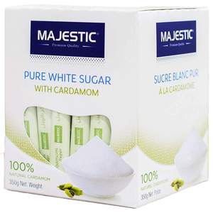 Majestic Pure White Sugar With Cardamom 350G