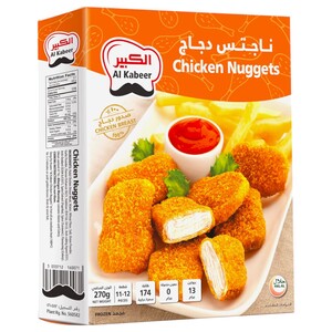 Al Kabeer Frozen Chicken Nuggets 270G