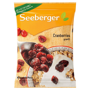 Seeberger Cranberries 125G