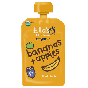 Ella's Kitchen Organic Banana + Apple Baby Puree 120G
