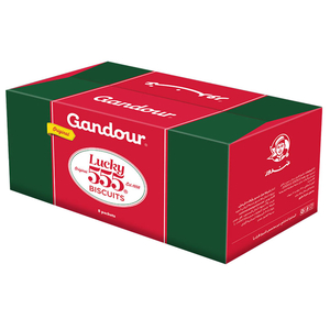 Gandour Lucky 555 Biscuit X 8 + 15%