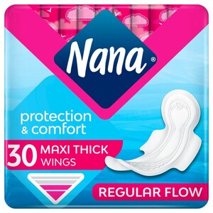 Nana Maxi Thick Regular With Wings 30 Pads