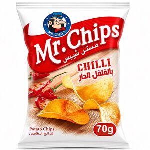 Mr.Chips Potato Chips Chili 70G