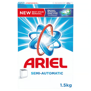 Ariel Powder Laundry Detergent Blue Semi-Automatic 1.5Kg