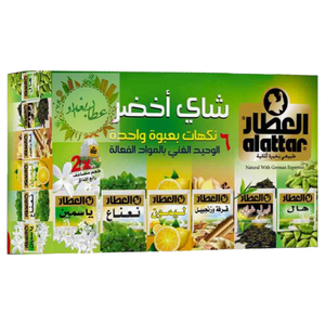 Al Attar 6 Natural Flavors Tea In One Pack 24 Bags