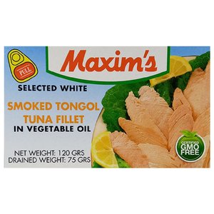 Maxim's Tuna Smoked Slice In Oil 120G