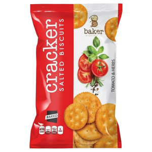Baker Cracker Salted Biscuits Tomato & Herbs 300G