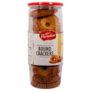Paradise Round Crackers Anise & Sesame Flavor 375G
