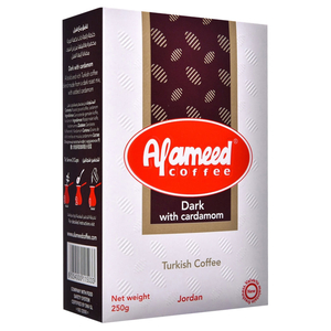 Alameed Turkish Coffee Dark With Cardamom 250G