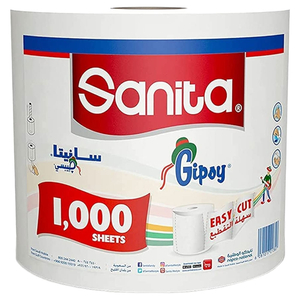 Gipsy Easy Cut Maxi Roll 1000 Sheets 3 Ply