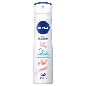 Nivea Fresh Fruity For Women 0% Aluminium 150Ml