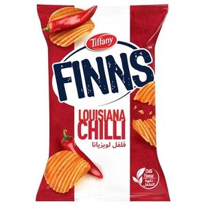 Tiffany Finns Chips Louisiana Chili 85G