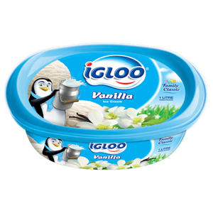 Igloo Vanilla Ice Cream Tub 1L