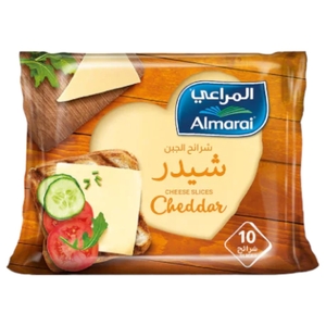Almarai Cheese Slices Cheddar Full Fat 200G