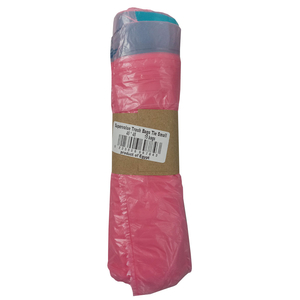 Super Value Trash Bags With Tie Small Rose 15 Pieces