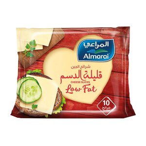 Almarai Cheese Slices Cheddar Low Fat 200G