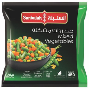 Sunbulah Mix Vegetables 450G