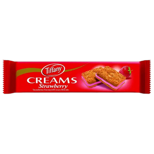 Tiffany Creams Strawberry 84G