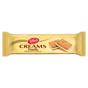 Tiffany Creams Vanilla Biscuits 84G
