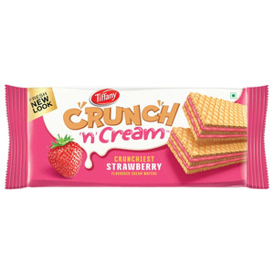 Tiffany Wafer Crunch 'N' Cream Strawberry 76G