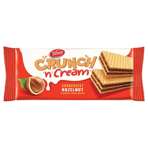 Tiffany Wafer Crunch 'N' Cream Hazelnut 76G