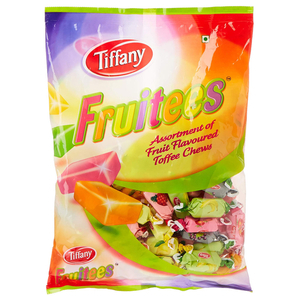 Tiffany Fruitees Assortment Of Fruit Flavored Toffee Chews 600G