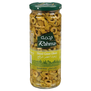 Rahma Sliced Green Olives 430G