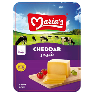 Maria's Yellow Cheddar Cheese Slices 150G