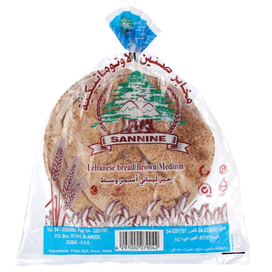 Sannine Arabic Bread Medium Brown 30G