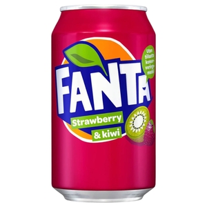 Fanta Strawberry & Kiwi Soft Drink 330Ml