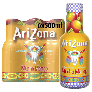 Arizona Juice Mucho Mango 500Ml X6