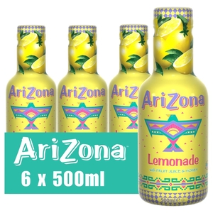 Arizona Juice Lemonade With Honey 500Ml X6