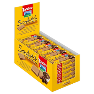 Loacker Sandwich Chocolate Wafer 25G X 25