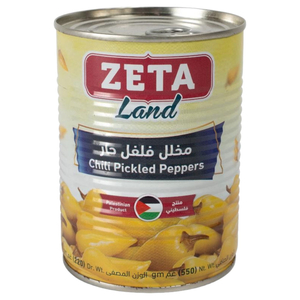 Zeta Land Chili Pickled Peppers 550G