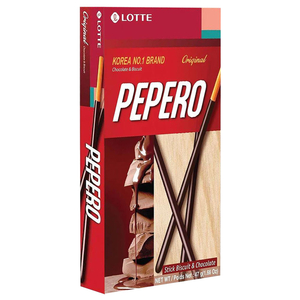 Lotte Pepero Stick Biscuit & Chocolate 47G