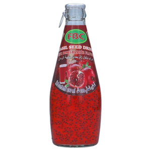 Fbc Basil Seed Drink With Pomegranate Flavor 290Ml