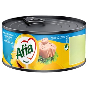 Afia Tuna In Sunflower Oil 160G