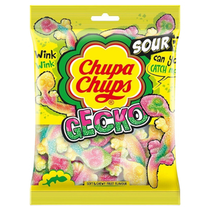 Chupa Chups Sour Gecko Jellies 160G