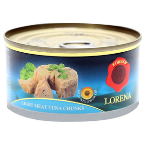 Lorena Light Meat Tuna Chunk In Sunflower Oil 185G