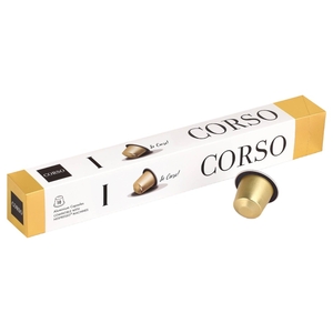 Corso Nespresso Compatible Gold No I Sleeve 10 Pieces