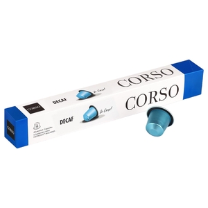 Corso Capsule Nespresso Compatible Decaf Sleeve 10 Pieces