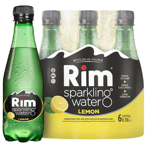 Rim Sparkling Water Lemon 0.33L X6