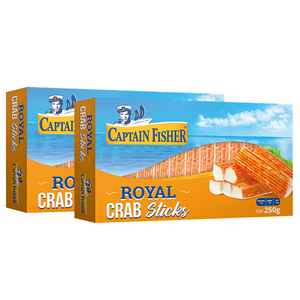 Captain Fisher Frozen Royal Crab Stick Surimi 250G X2