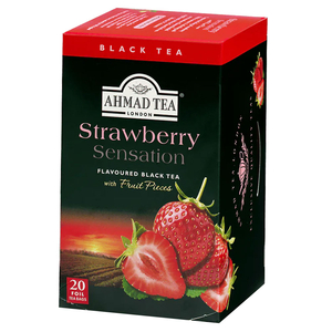 Ahmad Tea With Strawberry With Fruit Pieces 20S